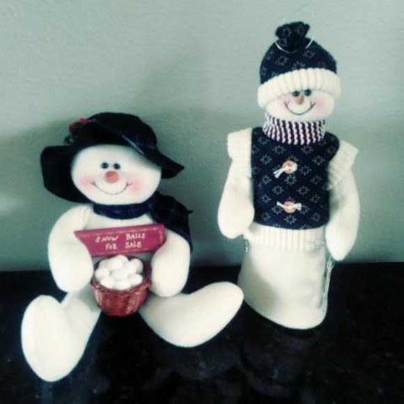 Other - Snowman Tree Topper & Decor Set